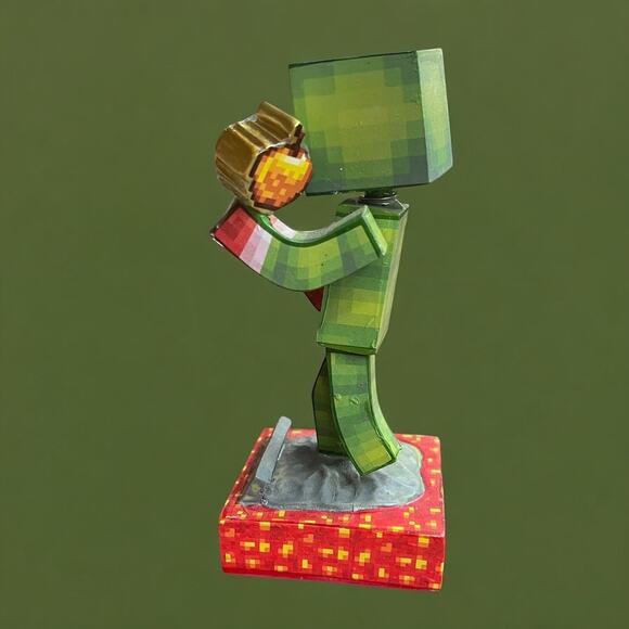 Unspeakable Green Big Mouth Guy Bobble Head Resin Statue/Figurine - Picture 5 of 11